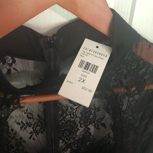 Black Dress Fashion Nova 2X